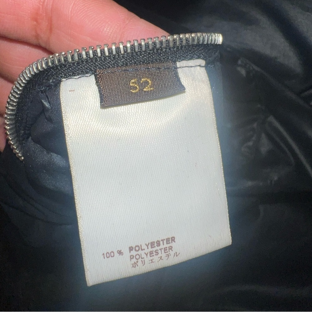 LOUIS VUITTON BOMBER BLACK JACKET - Picture 9 of 9